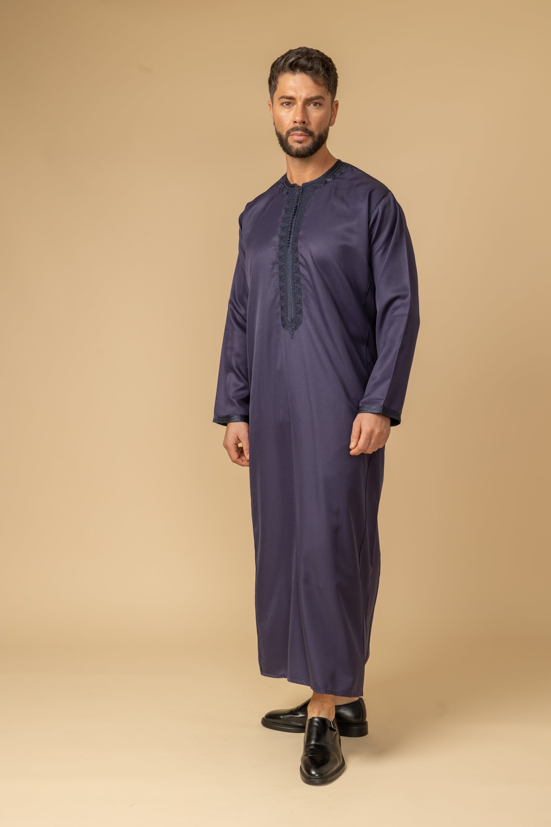 Paddington Purple Full Sleeve Thobe